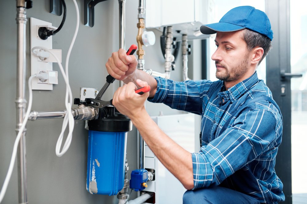 young-plumber-technician-workwear-using-pliers-while-installing-repairing-system-water-filtration-1